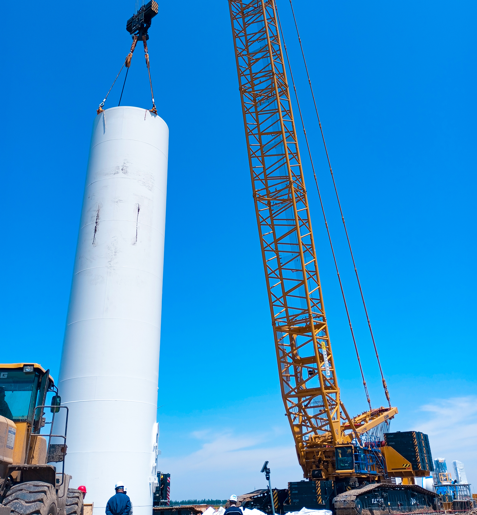 【全球之履】錦州站！XLC17000助力大型風電工程建設